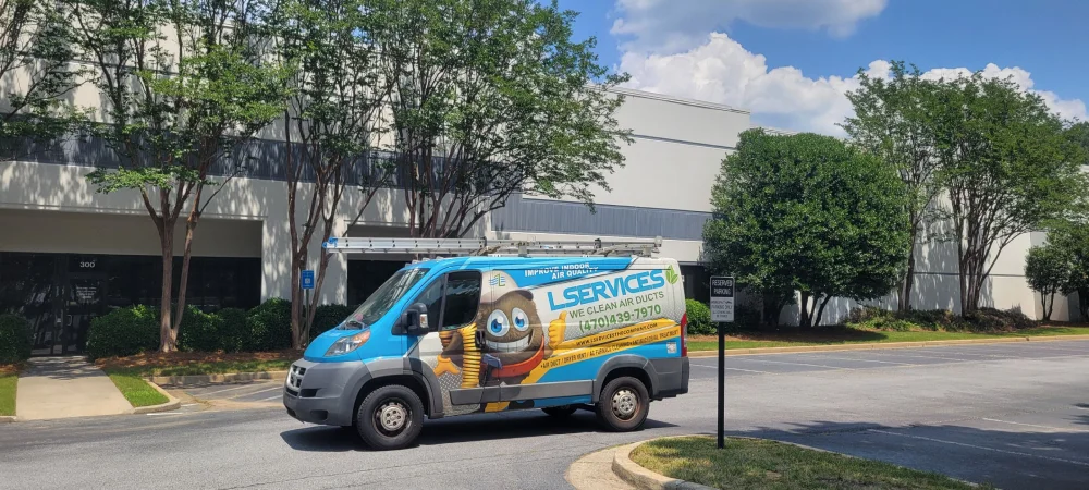 Commercial air duct cleaning